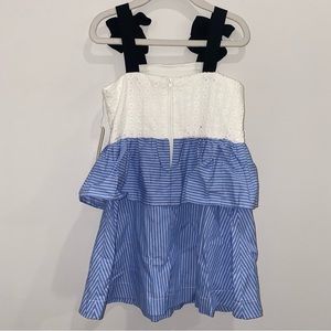 Eyelet Lace Ruffle Dress